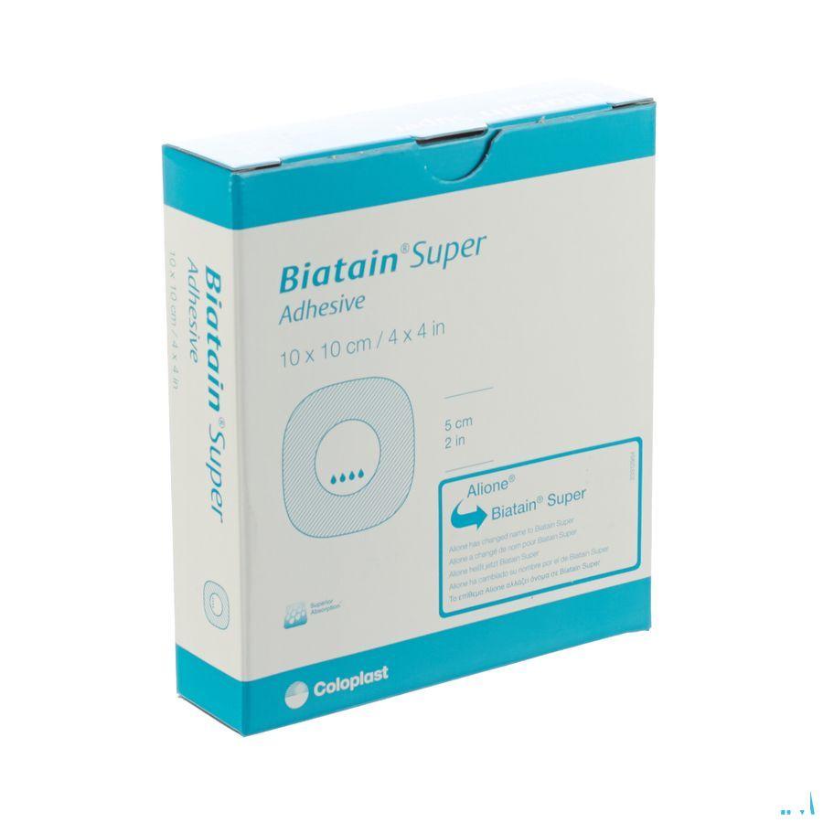 Biatain Super Adhesif 10,0cmx10,0cm 10 4610  -  Coloplast