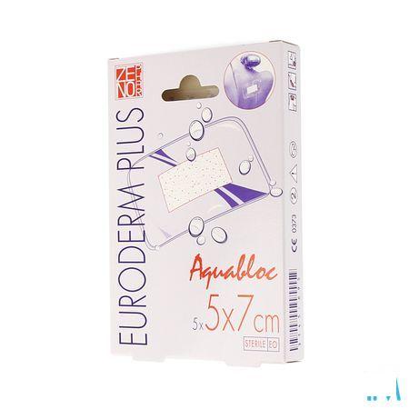 Euroderm Plus 5x 7cm 5 Pleister Steriel Wtp  -  I.D. Phar