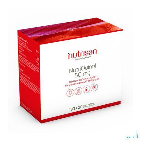 Nutriquinol 50 mg 180 + 30 Softgels   -  Nutrisan