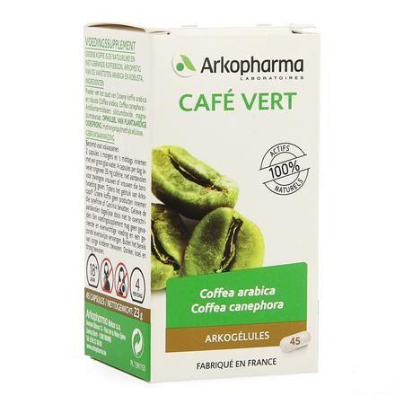 Arkogelules Cafe Vert Capsule 45  -  Arkopharma