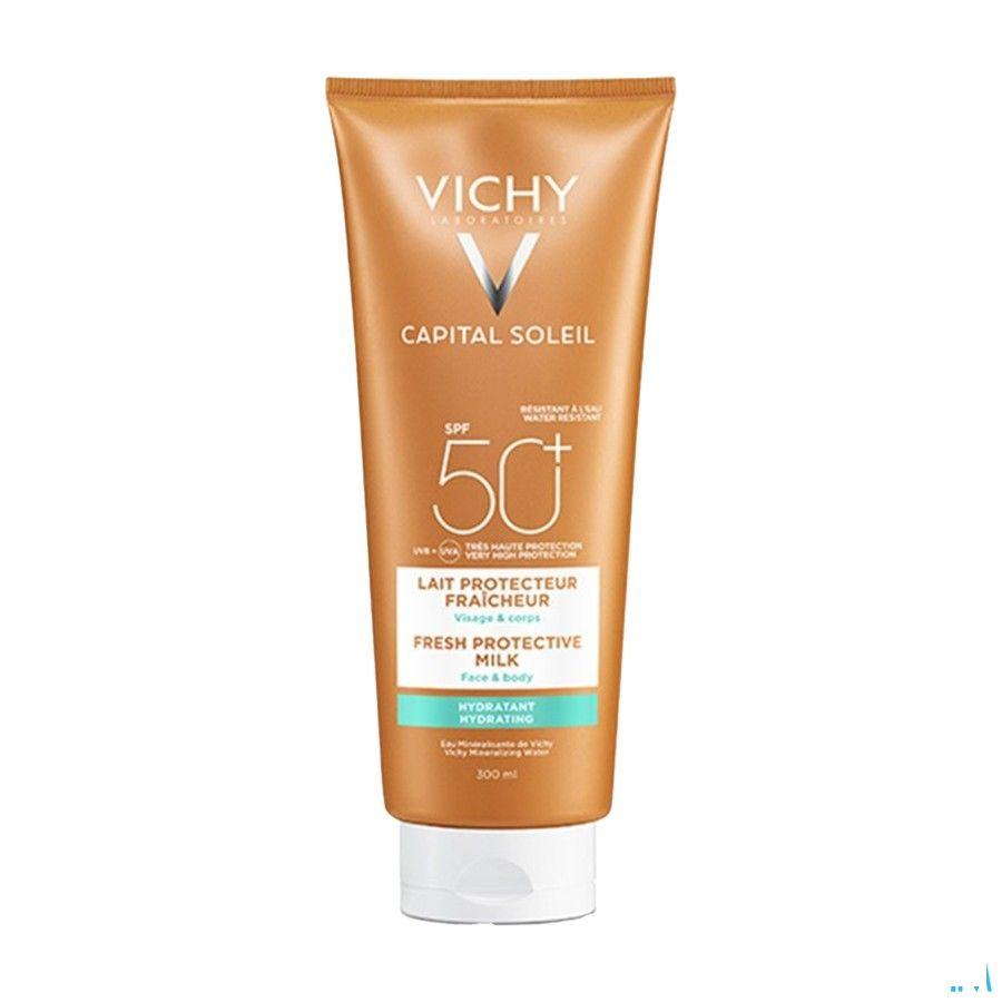 Vichy Cap Solution Ip50 + Lait Corps 300 ml  -  Vichy