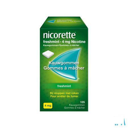 Nicorette Freshmint Gomme Mach 105x4 mg