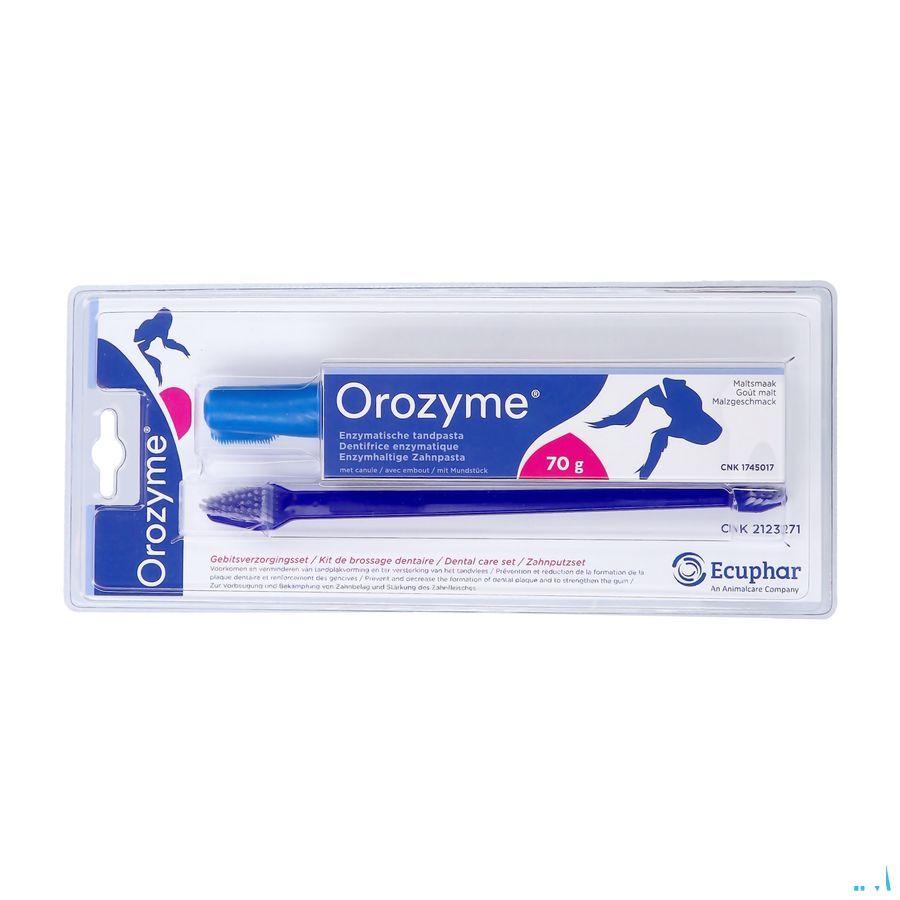 Orozyme Verzorgingsset Gebit Honden  -  Ecuphar