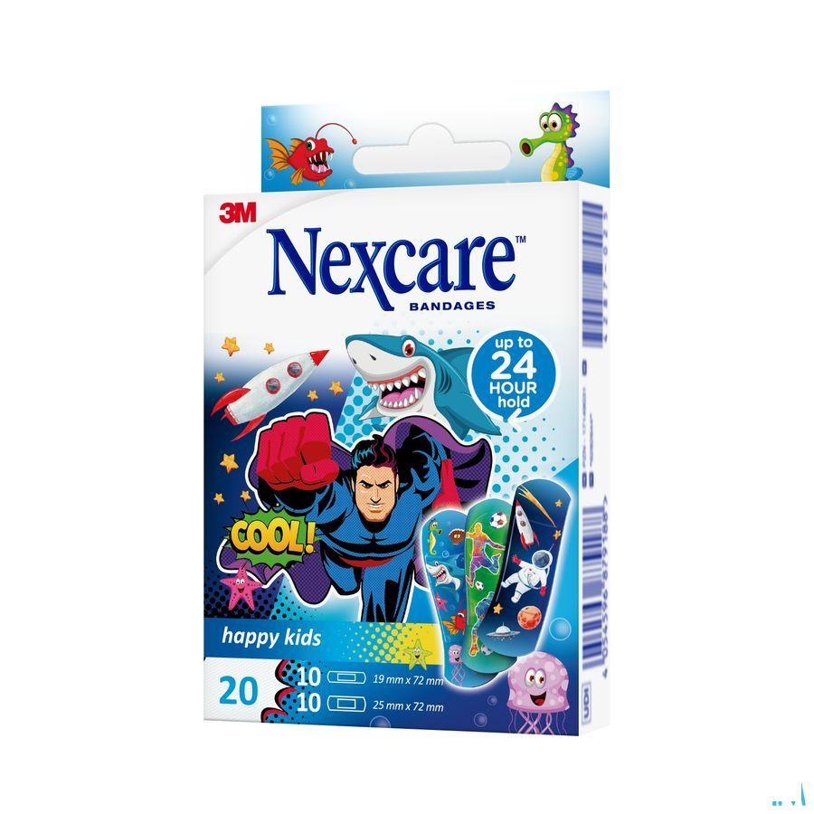 Nexcare Happy Kids Boys 20  -  3M