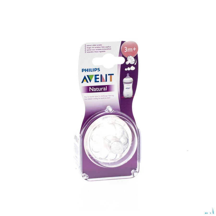 Philips Avent Natural Tetine Variable 1  -  Bomedys