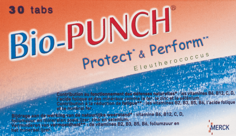 Bio Punch Protect & Perform Tabl 30