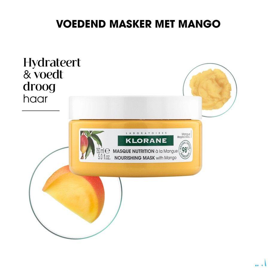 Klorane Capilaire Masque Mangue Pot 150 ml
