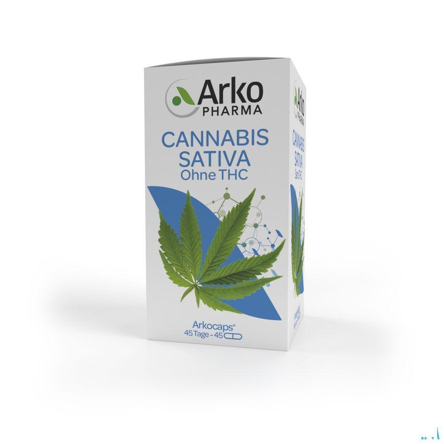 Arkogelules Cannabis Caps 45  -  Arkopharma 
