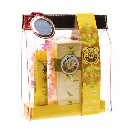 Roger & gallet Coffret Noel Cedrat 100 ml + 50 ml + 50 ml