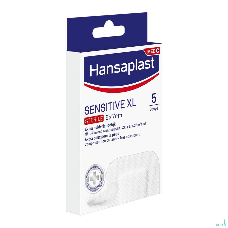 Hansaplast Sensitive Xl 6cmx7cm Strips 5  -  Beiersdorf