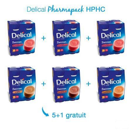 Delical Pharmapack Hp Hc 5 + 1x(4x200 ml)  -  Bs Nutrition