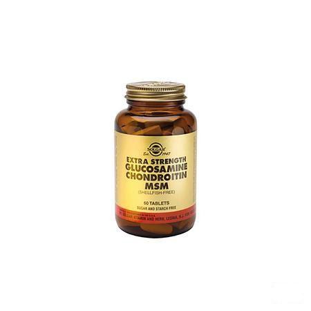 Glucosamine Chondroitin Msm ( zonder schaaldier)comp 60  -  Solgar Vitamins