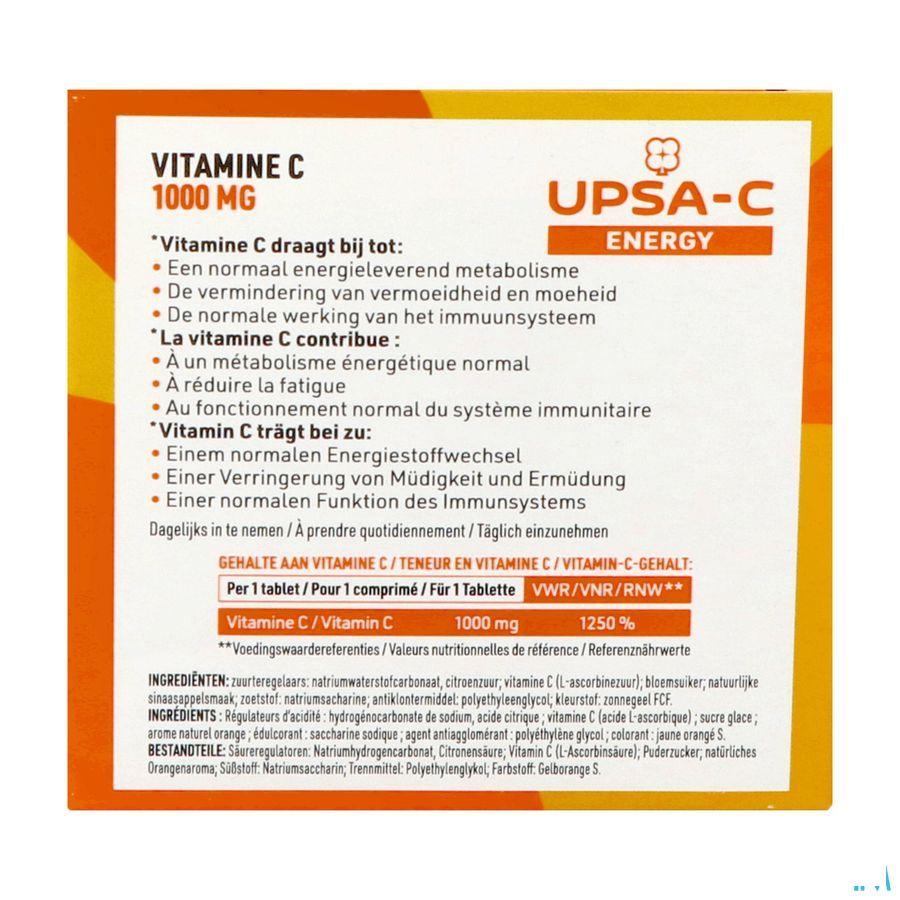 Upsa C Energy 1000 mg Bruistabl 60