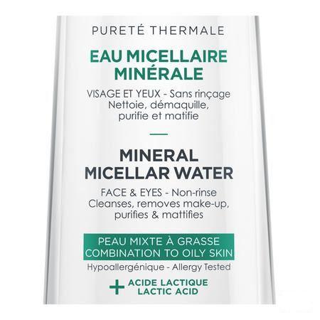 Vichy Pt Micellair Water Vette Gemengde Huid 200 ml  -  Vichy