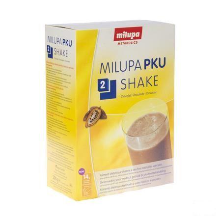 Pku 2 Shake Chocolade Zakje 10x50 gr  -  Nutricia