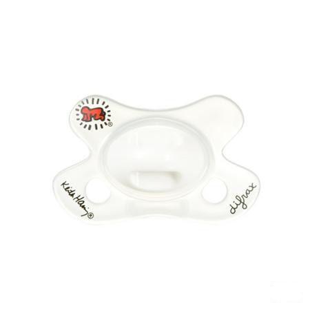 Difrax Fopspeen Natural -2/ + 2 Keith Haring  -  Difrax