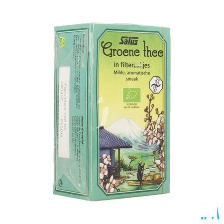 Salus Infusie Groene Thee Bio Builtje 15  -  Ocebio