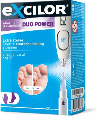 Excilor Traitement Verrues Duo Power 10 ml+1,5 gr