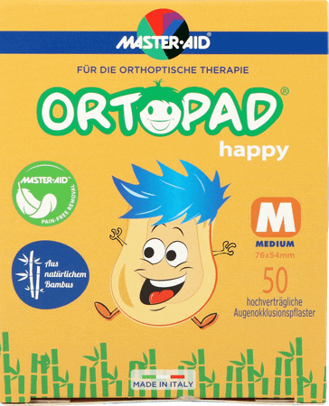 Ortopad Happy Medium Oogkompres 50 70132