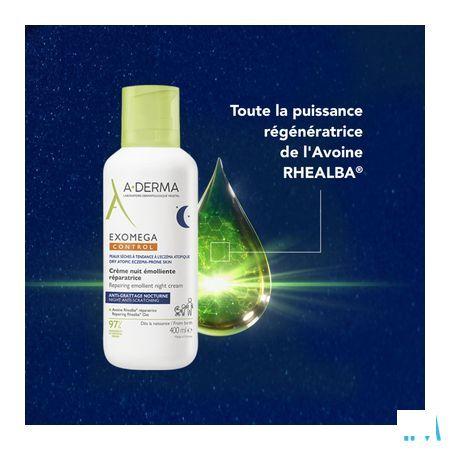 Aderma Exomega Control Herst. Emol. Nacht Cr 400 ml