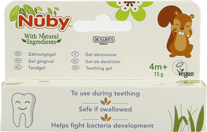 Nuby Tandgel 4M+ 15G
