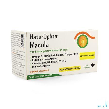 Naturophta Macula Capsule 180 3550373  -  Horus Pharma