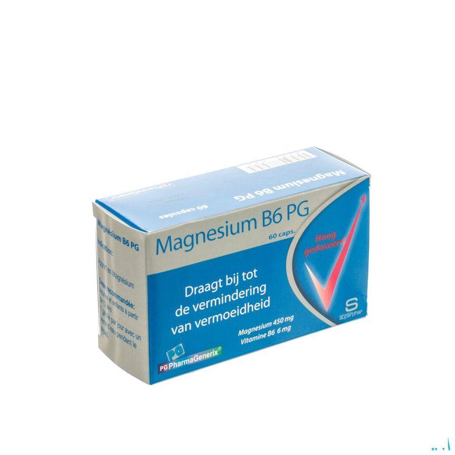 Magnesium B6 Pg Pharmagenerix Capsule 60  -  Superphar