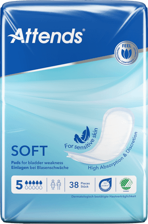 Attends Soft 5 Inleg Anatom. 1x38