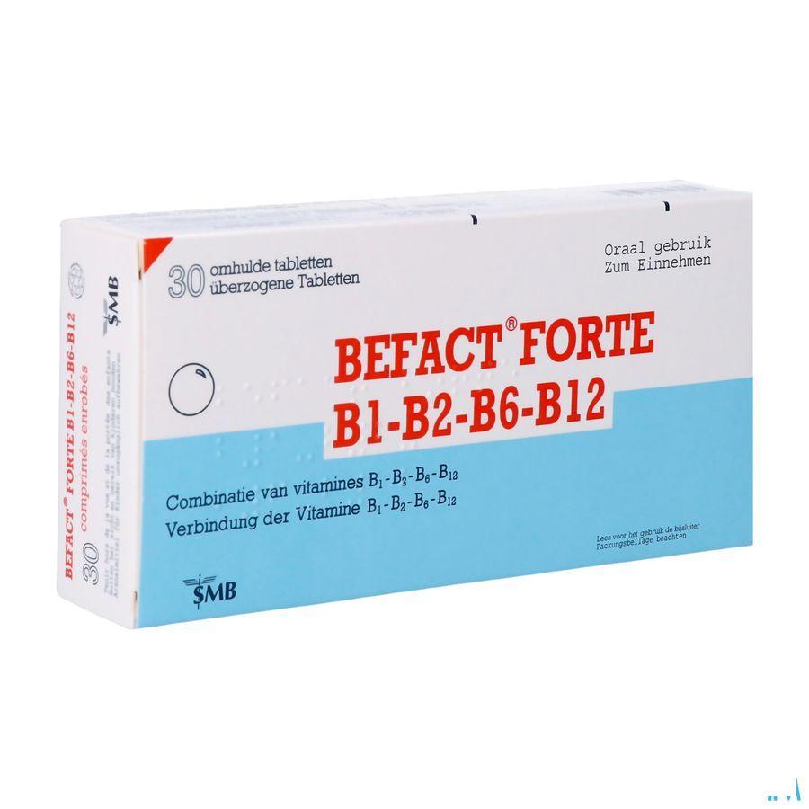 Befact Forte B1-B2-B6-B12 Omhulde Tabl 30