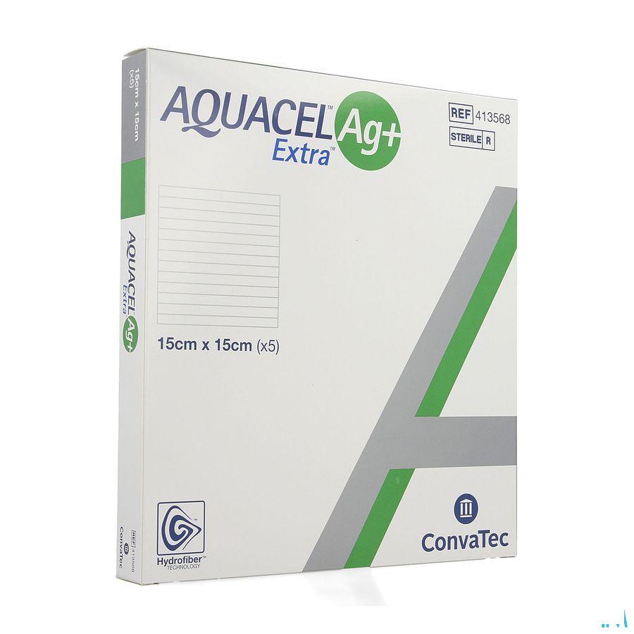 Aquacel Ag+ Extra 15 X 15Cm 5 413568