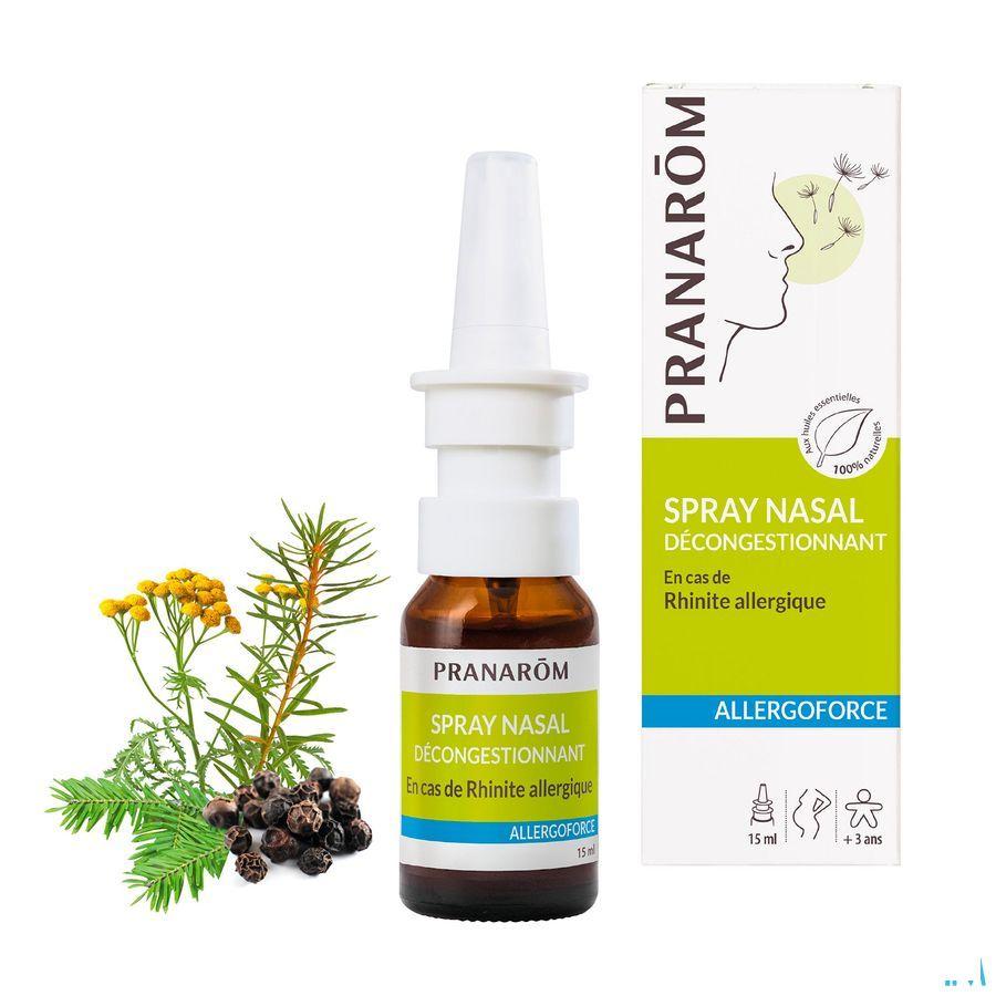 Allergoforce Spray Nasal Huile Essentielle 15 ml  -  Pranarom