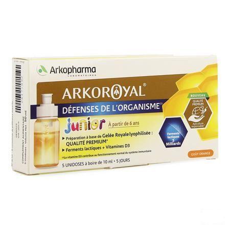 Arkoroyal Probiot. Enf Ruche Royale Doses 5x7,5 ml  -  Arkopharma