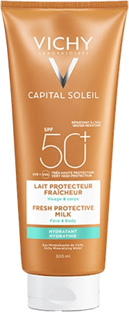 Vichy Cap Solution Ip50 + Lait Corps 300 ml  -  Vichy