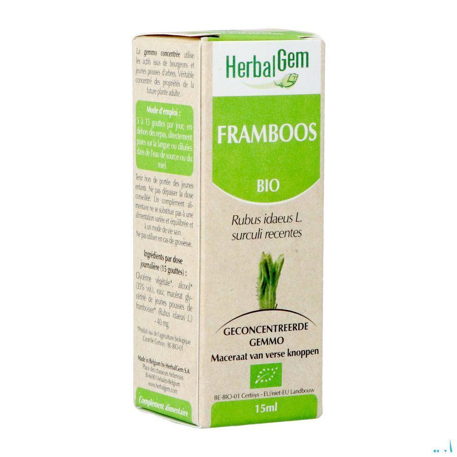 Herbalgem Framboisier Macerat 15 ml  -  Herbalgem