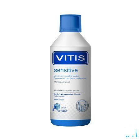 Vitis Sensitive Mondspoelmiddel 500 ml  -  Dentaid