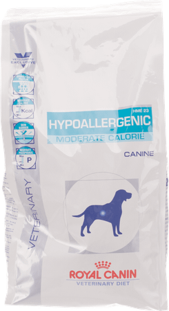 Vdiet Hypoallergenic Mod Calorie 1,5kg  -  Royal Canin