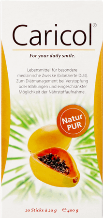 Caricol Papaya Food Supplement Stick 20x20 ml