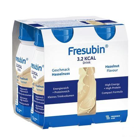 Fresubin 3,2 Kcal Drink 125 ml Noisettes/hazelnootjes  -  Fresenius