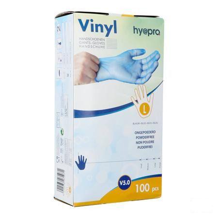 Pharmex Handschoenen Blauw Vinyl L Poedervrij 100
