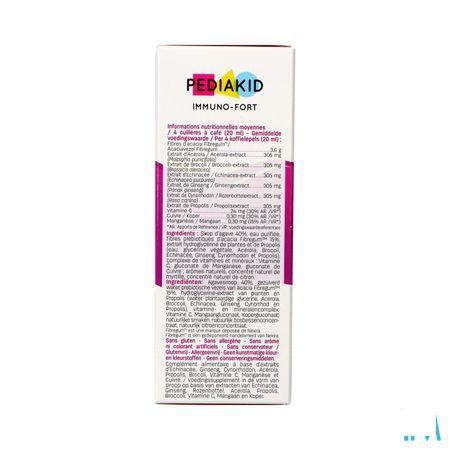 Pediakid Immuno Versterkend Oplossing Drink Flacon 125 ml