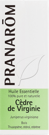 Ceder Virginia Essentiele Olie 10 ml  -  Pranarom