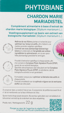Phytobiane Chardon Marie Comp 30