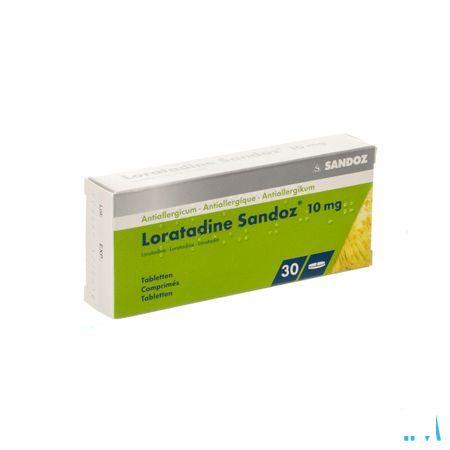 Loratadine Sandoz Tabletten 30 X 10 mg 