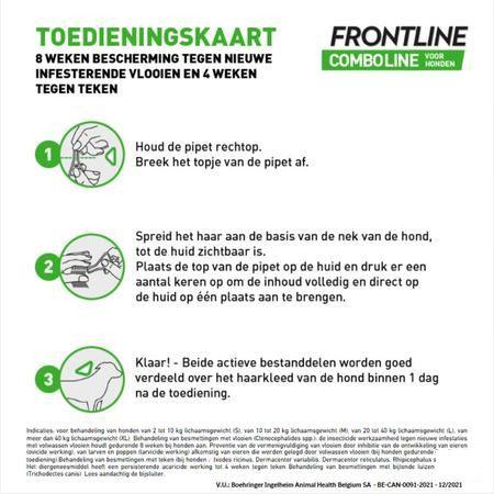 Frontline Combo Line Dog M 10-20kg 6x1,34 ml