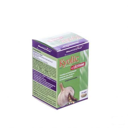 Mannavital Kyolic + Lecithine Capsule 75