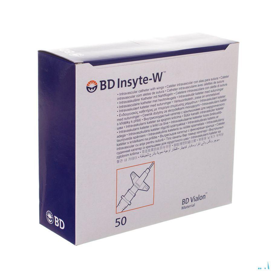 Bd Insyte-W Cath.Iv 22G 1 0,9X25Mm Blauw 50 381323
