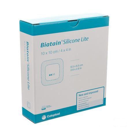Biatain Silic. Lite Schuimverb 10,0x10,0 10 33445  -  Coloplast