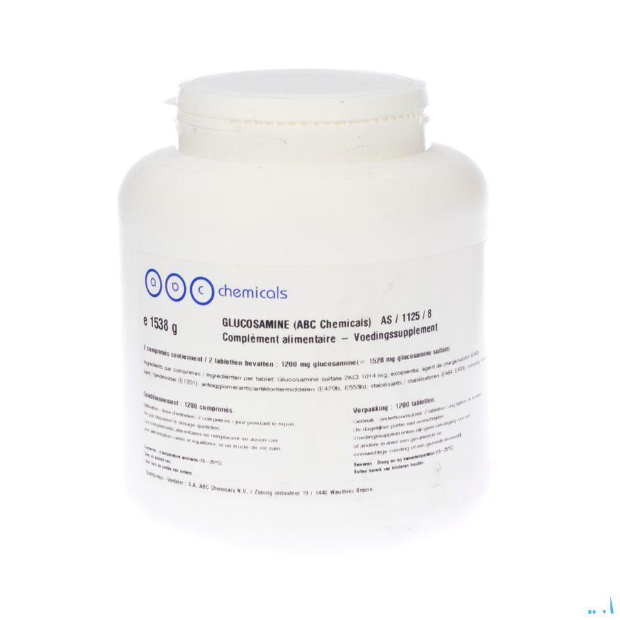 Glucosaminesulfaat 600 mg 2kci Tabletten 1200 Abc  -  Infinity Pharma