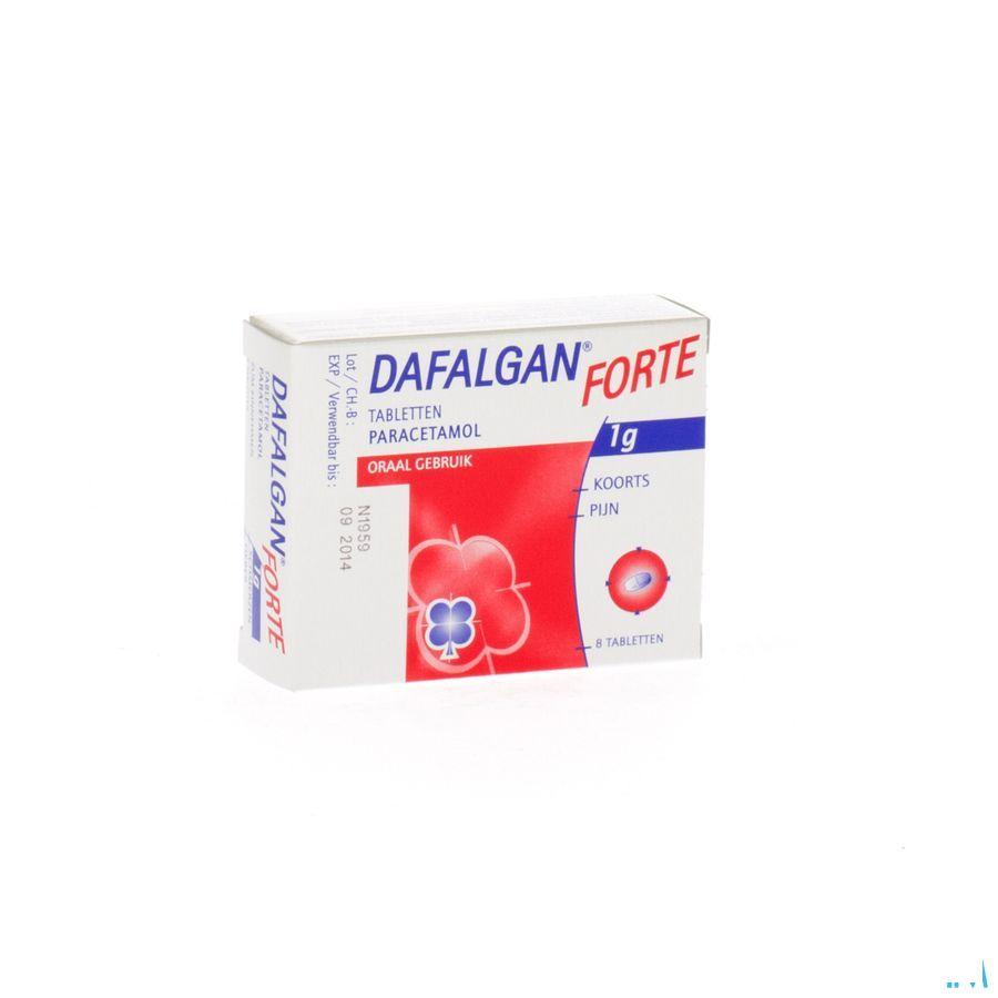Dafalgan Forte Droog 1 gr Tabletten 8