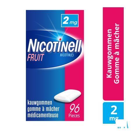 Nicotinell Fruit Gomme Macher-kauwgom 96x2 mg